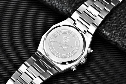 2025 PAGANI DESIGN PD1707 Mens Quartz Wristwatches 40MM Stainless Steel Sapphire Glass Waterproof Luxury Clock Gift Reloj Hombre