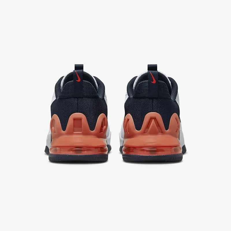 Nike Rear-Cushioning Air Cushioning Rebound Support Training Men's Running Shoes, New Air Max Alpha Trainer 5 Comfortable Foot Feel Commuting Sports Running Shoes, Red and Black Color-Blocking Versatile Energetic Travel Casua