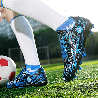 Chaussures de Football basses pour hommes, crampons de Football professionnels pour enfants en plein air, baskets d'entraînement sur gazon de haute qualité, chaussures de Sport, nouvelle collection