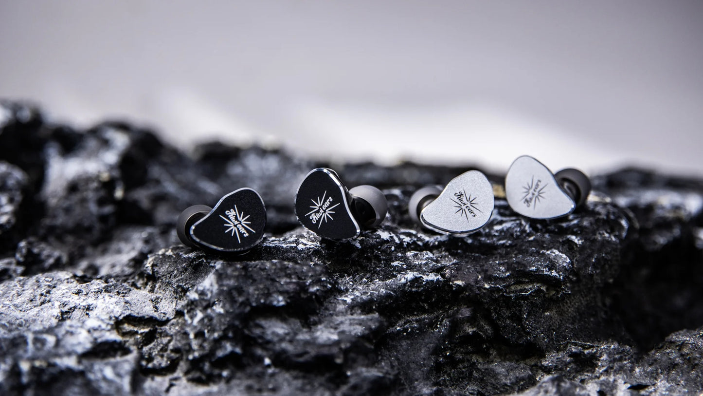 Kiwi Ears Belle 10mm DLC Dynamic Driver in-Ear Monitor, HiFi Wired Earbuds with Dual Silver-Plated Cables, Professional  linsoul