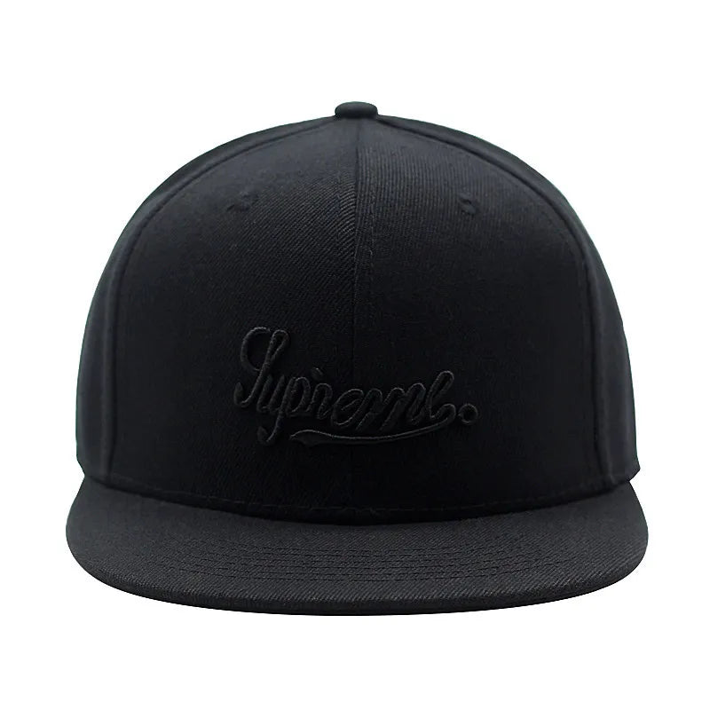 Cappellino da baseball ricamato, chiuso, aderente, modello New York, taglia Trucker, Bboy, da uomo, con visiera, stile hip hop, semplice, snapback, visiera piatta, Era