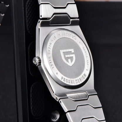 Montre pour homme de luxe PAGANI DESIGN – Édition limitée, verre saphir, cadran rouge, acier inoxydable, étanche – PDYS020