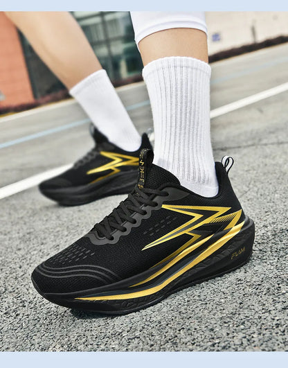 Running Shoes Carbon Board Speciality Marathon Men Sports Breathable Lightweight Women's Comfortable Athletic Nonskid Sneakers