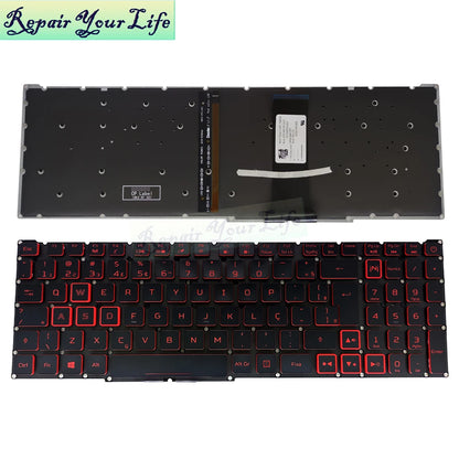 PT-BR Brazil US RU backlit keyboard For Acer Nitro 5 AN515-54 AN515-43 AN517-52 AN517-51 AN517-54 AN715-51 Spain LA IT TR GR FR