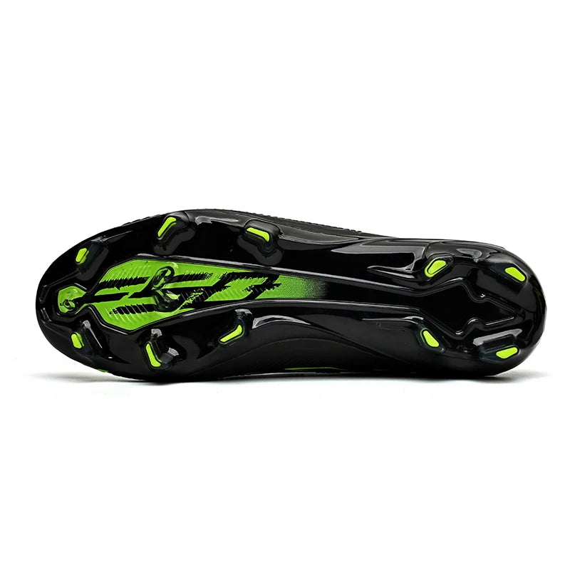 Chaussures de football professionnelles pour hommes, crampons longs AG, bottes de football antidérapantes et résistantes à l'usure, pour terrain en gazon naturel, compétition pour adultes.