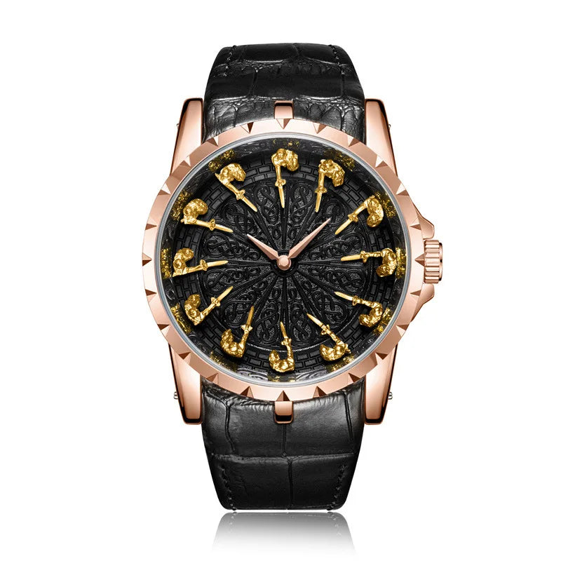 Quartz Watches for men Twelve Knights of the Round Table high quality Men's Watch man sports luxury brands waterproof men's