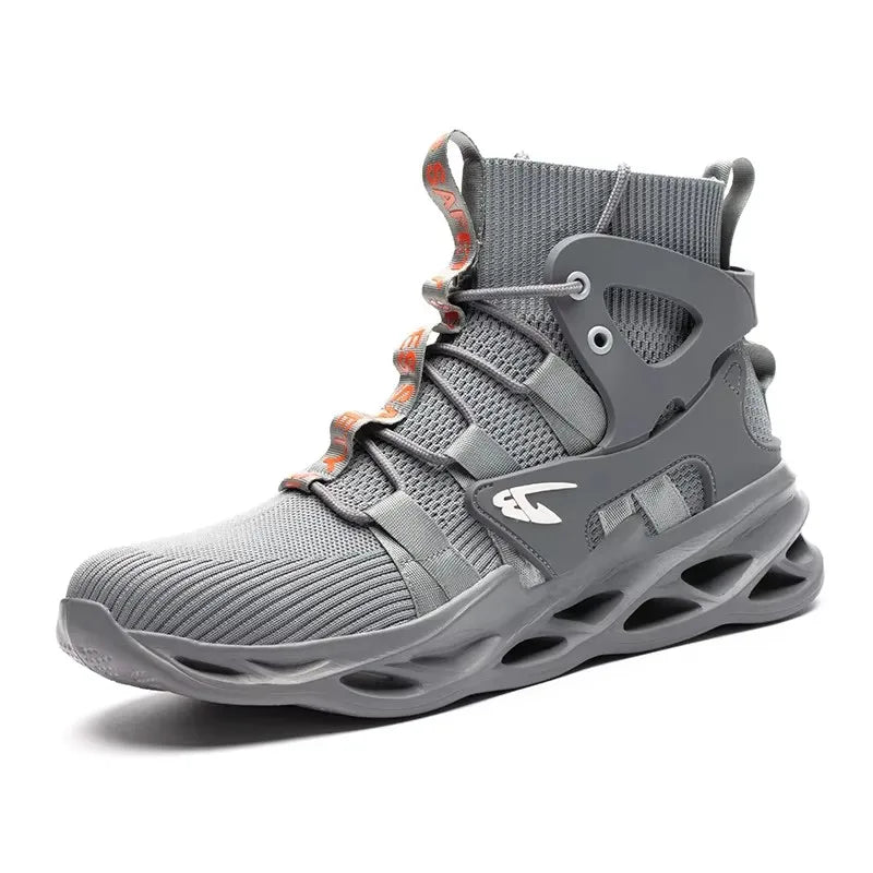 Chaussures de sécurité à boucle indécontractée pour hommes, bottes de travail pour hommes, chaussures Parker en acier, baskets de travail anti-crevaison, chaussures de travail pour adultes, 2026