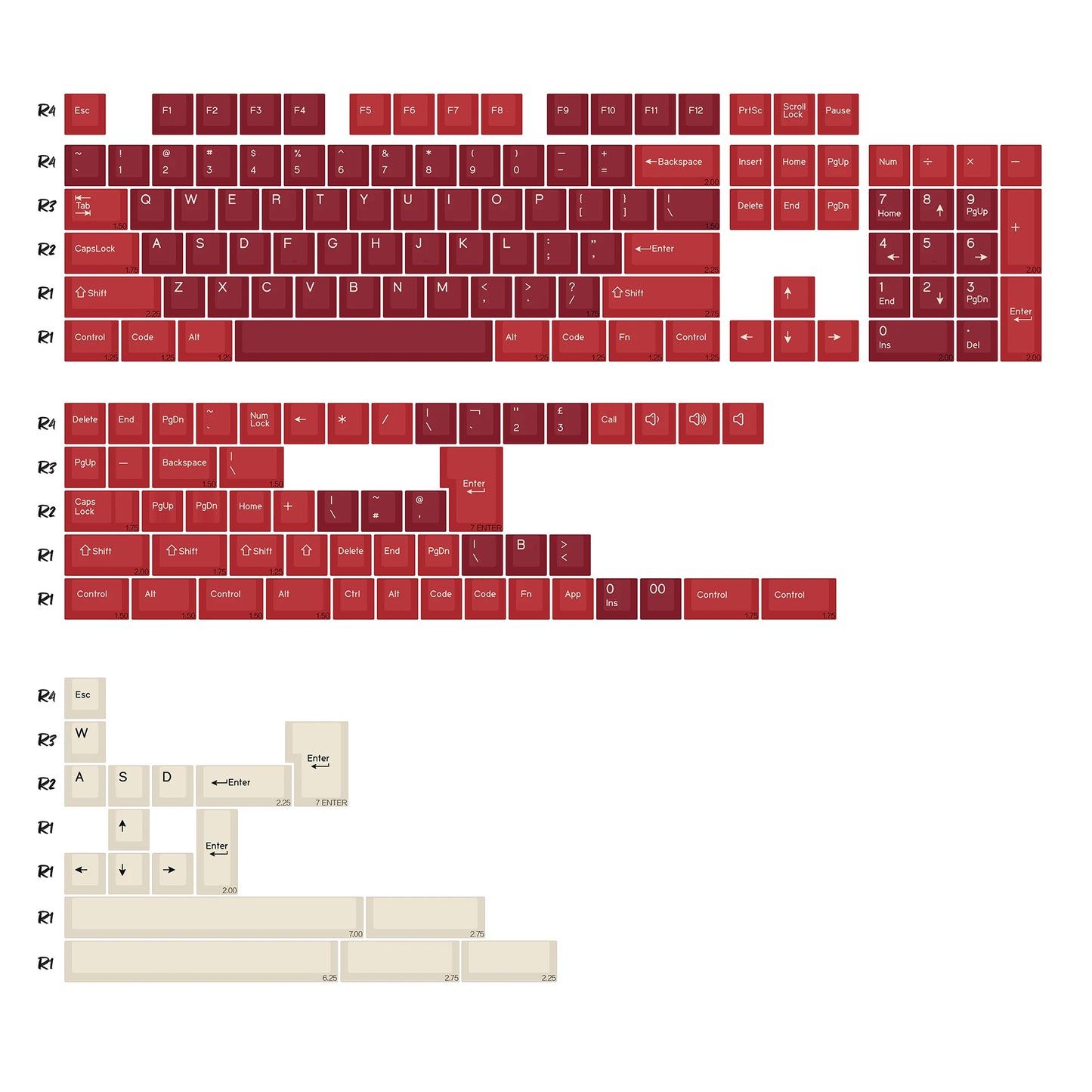 KBDiy GMK MarrsGreen Keycap Retro PBT ISO Double Shot Cherry Profile Keycaps For MX Switches Mechanical Gaming Keyboard Key Caps