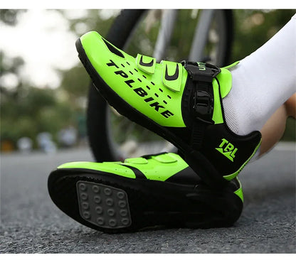Unisex Cycling Sneakers Road Women Cycling Shoes Nonslip Men Mountain Bike Shoes Racing SPD Outdoor Zapatillas Ciclismo Mtb