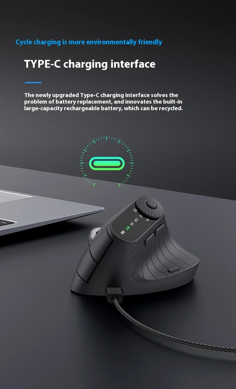 Monster M2 PRO MAX Gaming Mouse Rechargeable Dual Mode DPI Lightweight Custom & Comfortable Ergonomic Wireless Mouse Sensitive