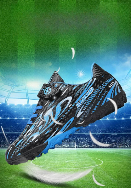 Chaussures de Football professionnelles pour enfants, bottes de terrain de Football d'intérieur pour hommes, chaussures de Football originales TF/AG, crampons de société, entraînement sur gazon rapide