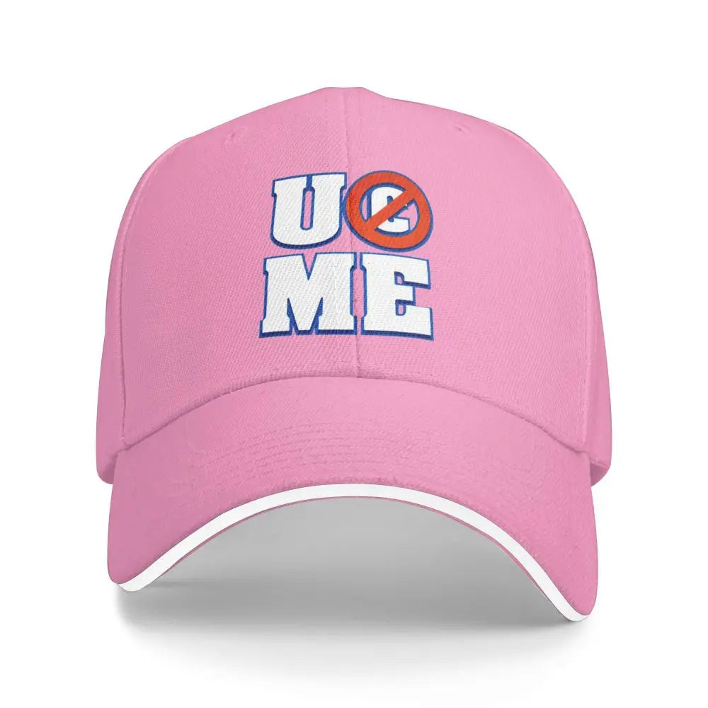 Yellow Wrestling Cena John White Custom Baseball Caps For Mens Unisex Male Beach Sunscreen Hat Snapback Cap