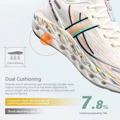 Xtep Reactive Coil 11.0 Running Shoes For Men  Summer Sports Shoes Shock Absorption Rebound Soft Sneakers 976219110026