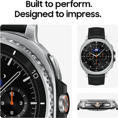 Samsung Galaxy Watch8 Classic 46mm Bluetooth Smartwatch Hybrid Strap Smartwatch with Rotating Bezel Design 3 nm Processor