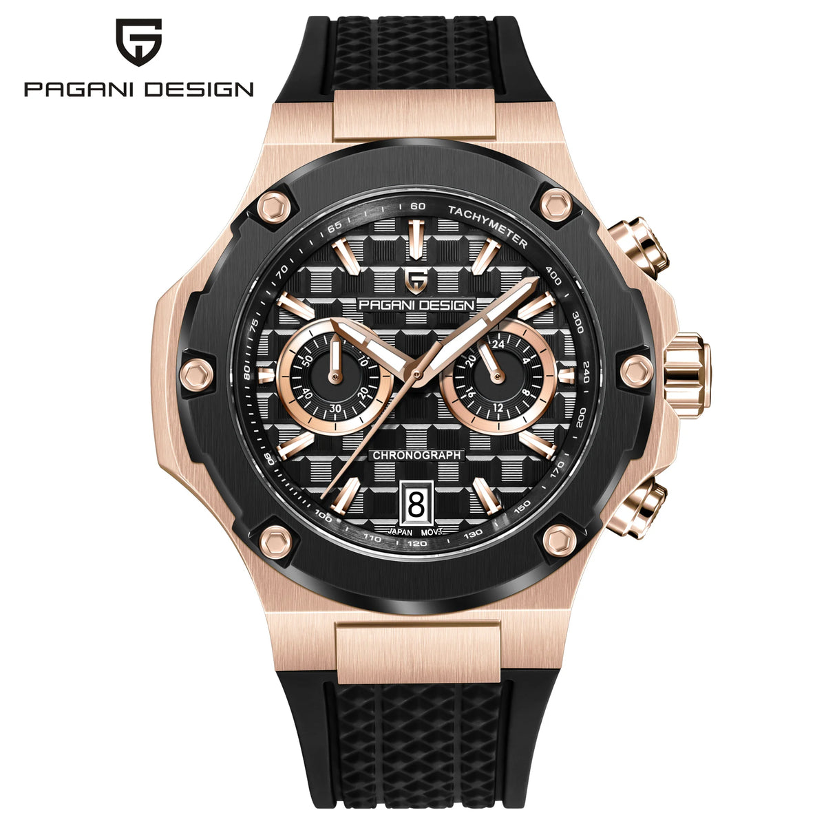 PAGANI DESIGN 2026 New Men's Watches Luxury Quartz Watch For Men Waterproof Sport Chronograph Luminous Wristwatch Men Clock Man