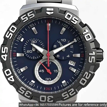 43mm Men Luxury Watch in 904L Steel Quartz Movement Exquisite Heritage and Artisanal Excellence-t