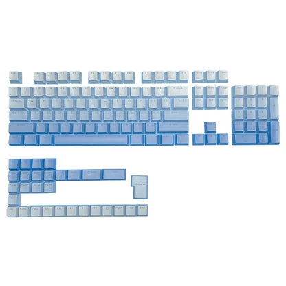 Black Pink Gradient Keycaps For Cherry MX Switch Mechanical Keyboard OEM Profile PBT Keycap Backlit RGB Gamer ISO Layout Key Cap