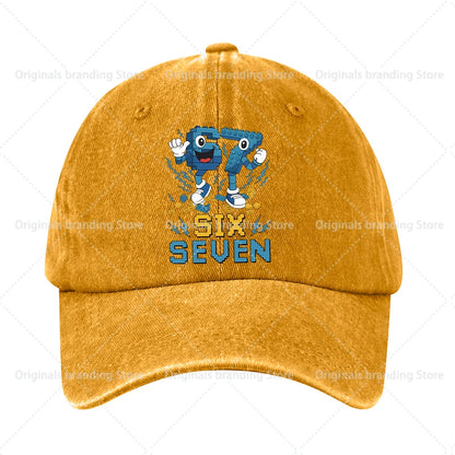Compre um boné de basebol A Brainrot 67 para crianças, homem e mulher, chapéu de sol, novo, para adultos, desporto ao ar livre, chapéu de sol retro, acessório para a cabeça, presente, vendas em alta