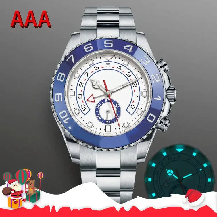 202644mm Men's Luxury Yacht Wristwatch Master Automatic Mechanical Movement Sapphire Male Brand Clock Watches AAA