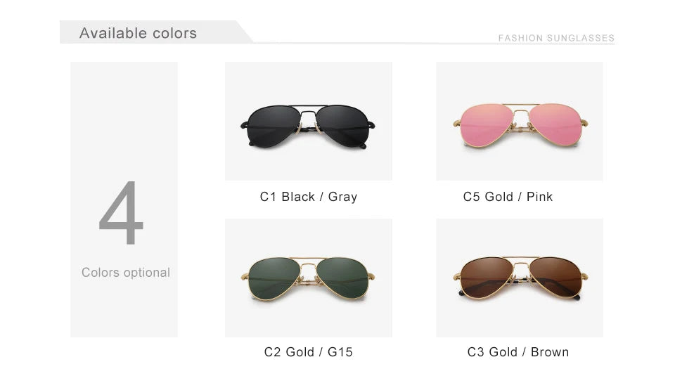 KINGSEVEN Pilot Alloy Sunglasses Polarization UV400 Anti-reflection Full Frame Parsnip Glasses Women Retro Luxury Eyewear