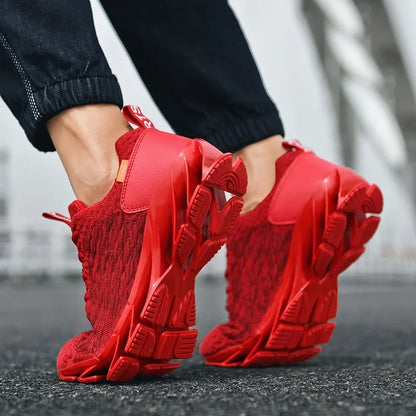 Zapatillas de running para hombre, cómodas, transpirables, antideslizantes, deportivas e informales para caminar