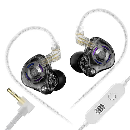 Pre-order KZ Gale In-Ear Super-Linear Driver Hifi IEM Earphone for Game with Detachable Silver-Plated Recessed 2-Pin Cable