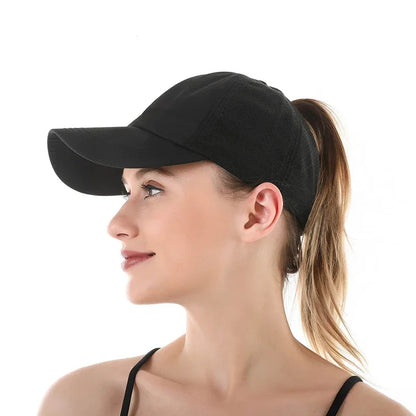 Cappellino da baseball estivo, completo da golf, cappellino sportivo e per il tempo libero con striscia trasversale, cappellino a becco d'anatra in rete ad asciugatura rapida