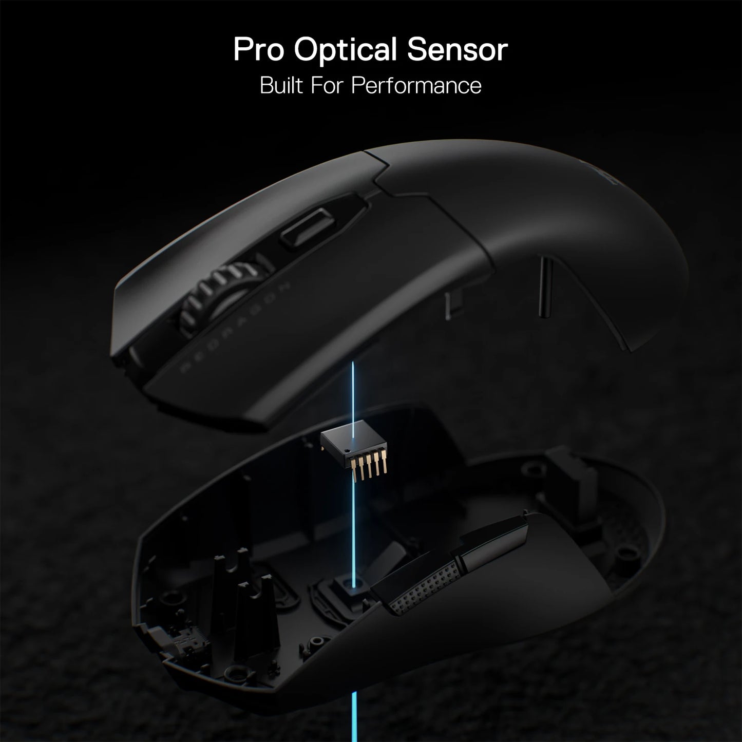 Redragon M995 Pro Wireless Gaming Mouse, 26000 DPI Wired/Wireless Gamer Mouse, BT & 2.4G Wireless