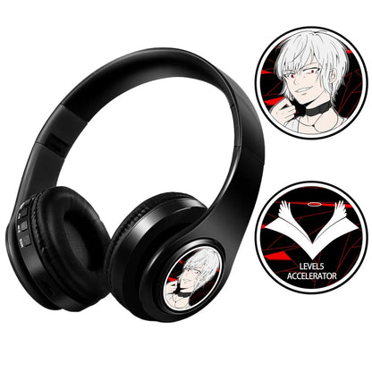 Wireless Silent Disco Headphone Anime Fate/Grand Order FGO Jeanne d'Arc Stereo Bluetooth Headphone for Playing Games Earphone