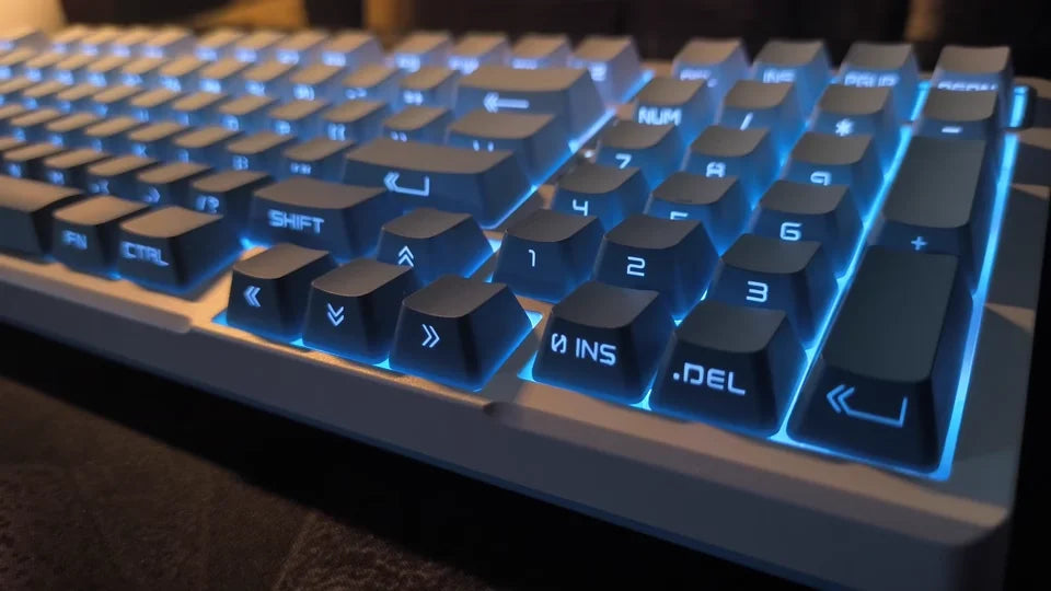 Gradient Keycaps Side Printed PBT Double Shot OEM Profile Keycap For Cherry MX Switch Mechanical Keyboard ISO Enter Key Caps DIY