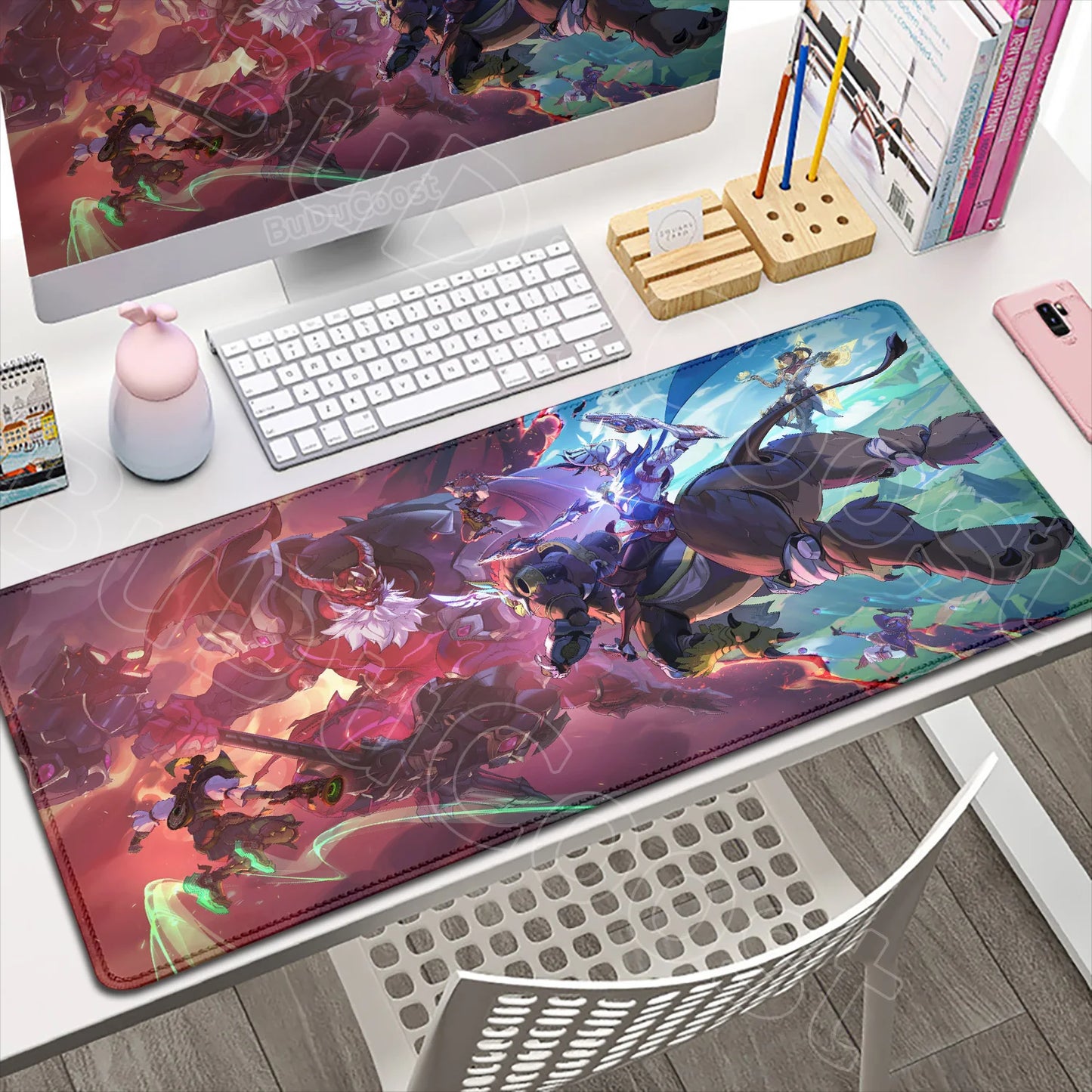 Large XXL DIY Cool  Overwatch Mouse Pad Keyboard Table Gaming Accessories Non-Slip Rubber Edge locking spped Laptop Rug desk Mat