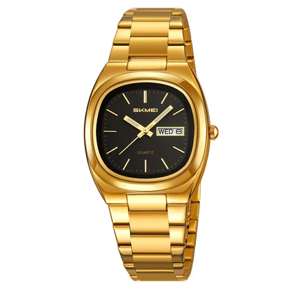 SKMEI 2420 Casual Female Wristwatch Dress For Women Ladies Business Steel Clock Fashion Quartz Date Time Women Luxury Watches