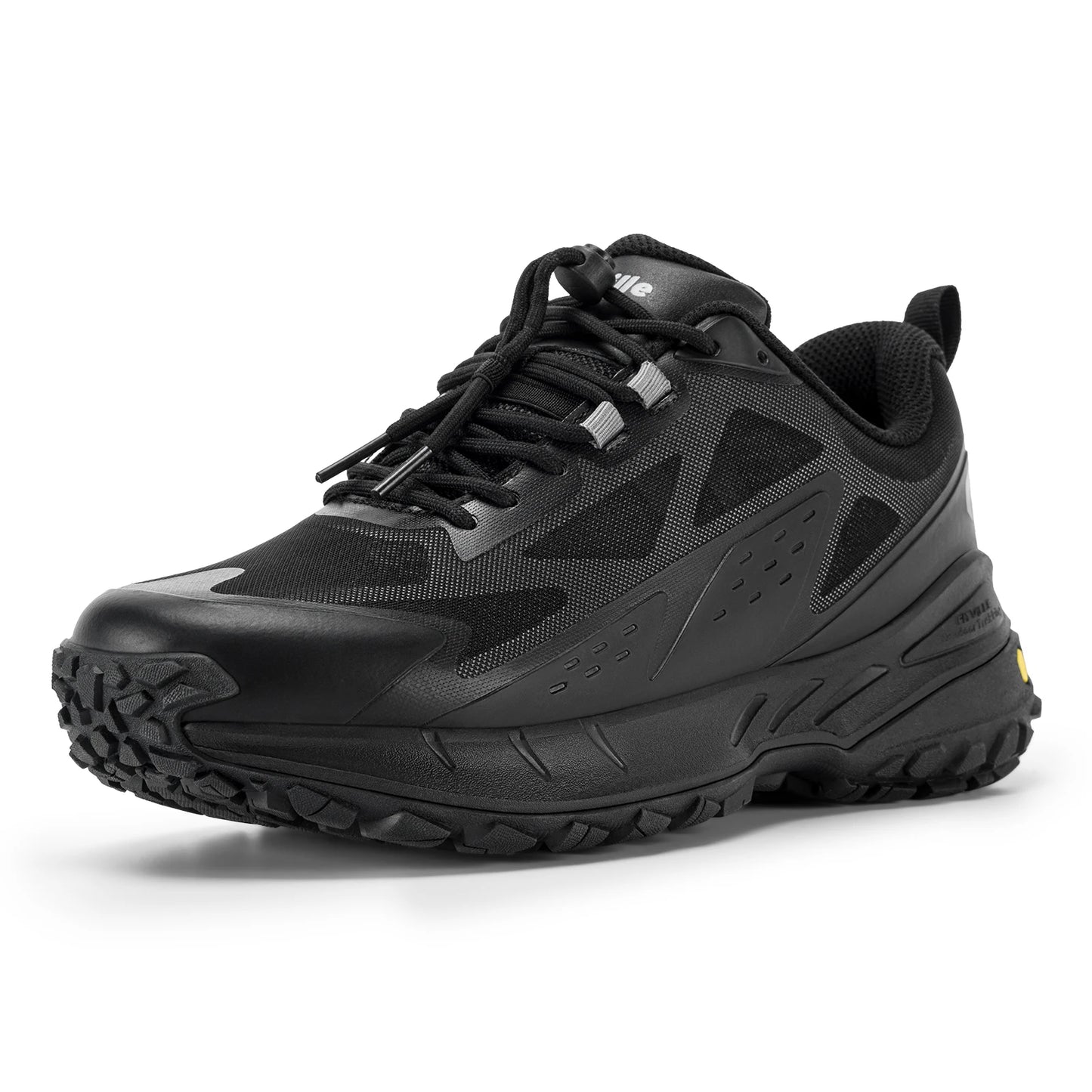 Fittington Wide Sneakers for Men Slip-on Hiking Shoes Soft Comfortable Men Running Shoe Slip Resistant Walking Shoes with Arch