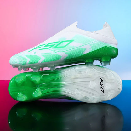 Nouvelles chaussures de football pour hommes, idéales pour les matchs en salle, chaussures de football légères et très vendues, crampons de haute qualité pour terrain en herbe, baskets mi-hautes antidérapantes pour l'ex