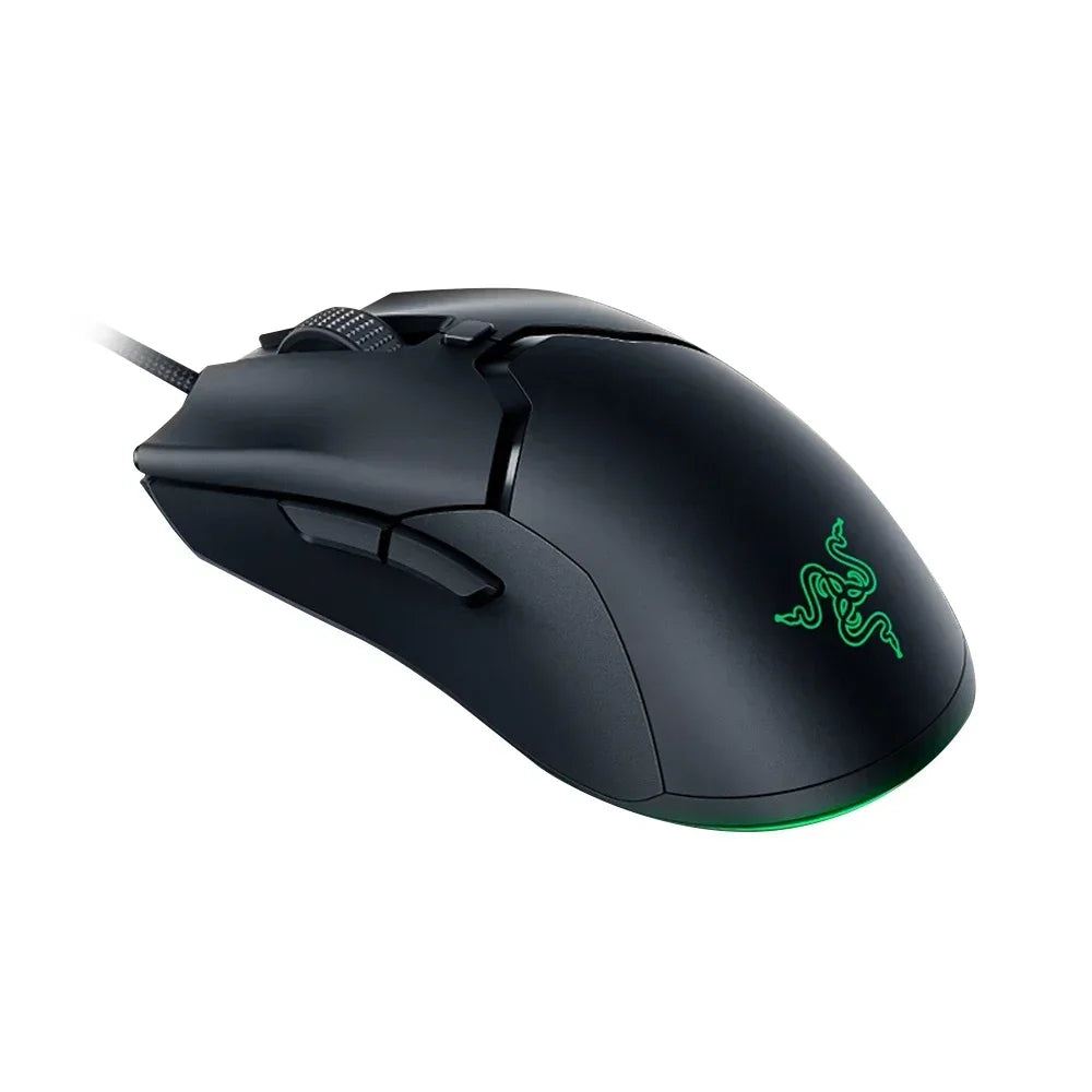 Razer NEW YEAR GIFT gift Thunder Snake Viper Mini Computer Esports Cable Gaming Mouse Laptop RGB Light, Small Hand Mouse