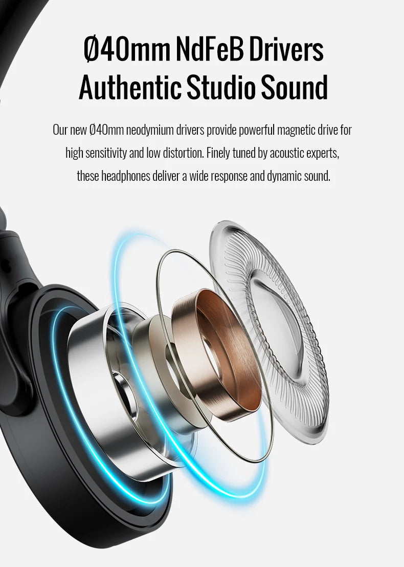 TAKSTAR PRO 70 Original Earphones Professional Fully Enclosed Foldable Monitoring Headphones Game Music Headset