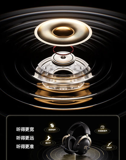 MCHOSE V9 Turbo Wireless Charging Gaming Headset Over-Ear Four-Mode with Microphone Professional Esports Headphones