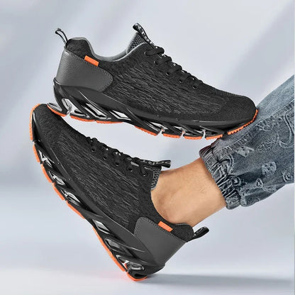 Zapatillas de running para hombre, cómodas, transpirables, antideslizantes, deportivas e informales para caminar