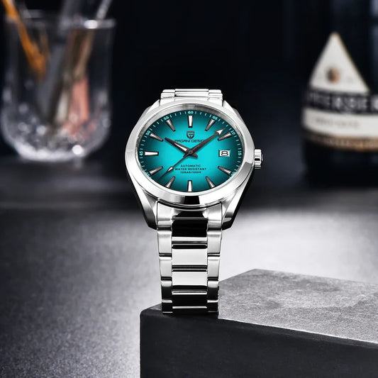 PAGANI DESIGN 40 mm Orologio meccanico da uomo per lavoro Orologio automatico di lusso con vetro zaffiro Impermeabile fino a 100 m per uomo