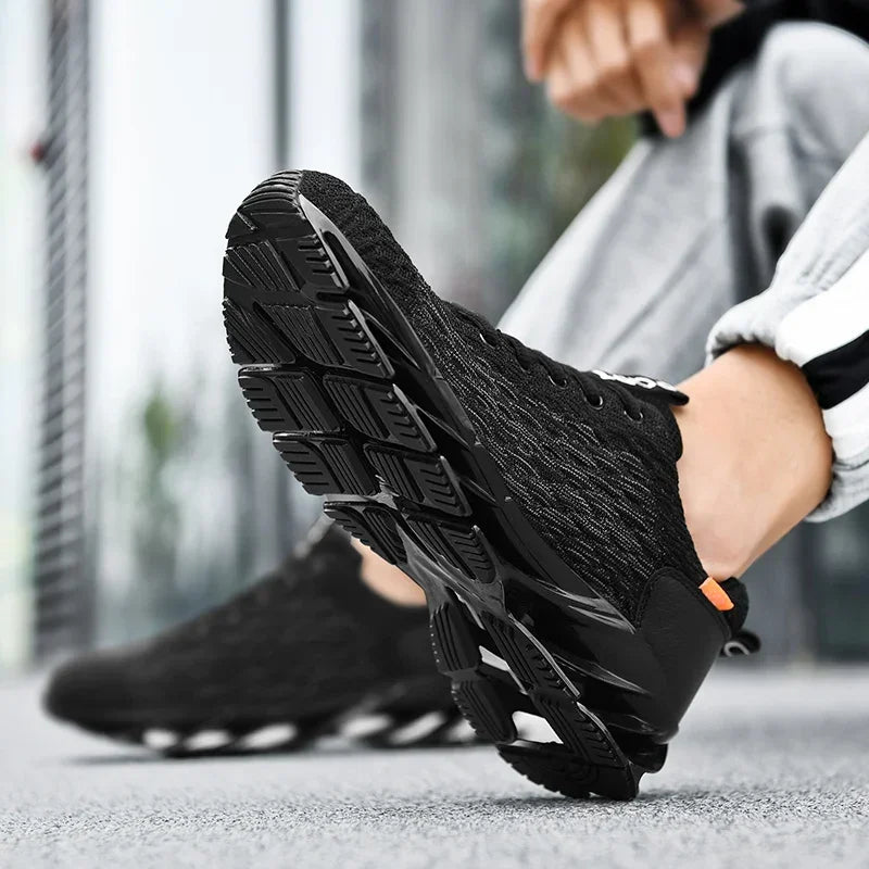 Zapatillas de running para hombre, cómodas, transpirables, antideslizantes, deportivas e informales para caminar