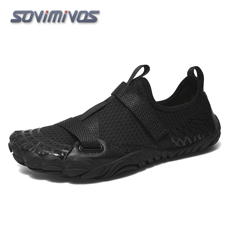 Water Shoes for Men Barefoot Beach Shoes Breathable Sport Shoes Quick Dry River Whtie Sea Aqua Sneakers Soft Beach Sneakers