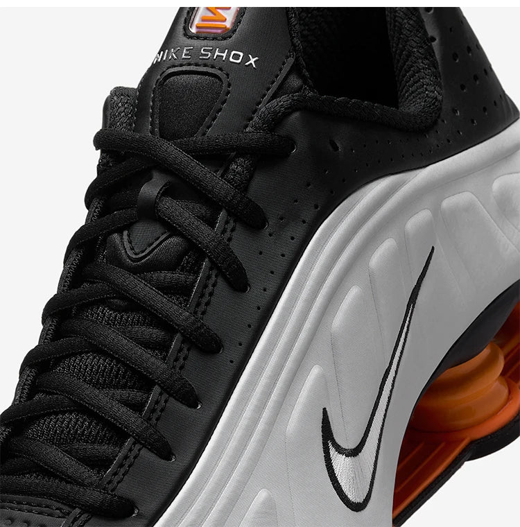 Nike Official Authentic SHOX R4 Men's Cushioning Wear-Resistant Low-Top Sport Running Shoes HQ1988-003