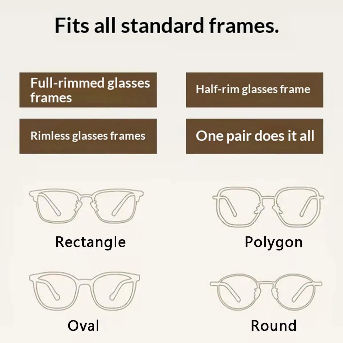 VOPHA over the glasses sunglasses clip on sunglasses over prescription glasses glasses for women and men T01