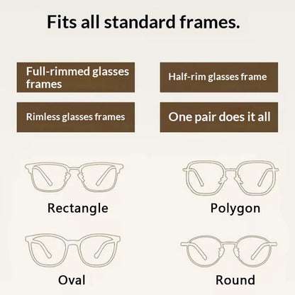 VOPHA over the glasses sunglasses clip on sunglasses over prescription glasses glasses for women and men T01