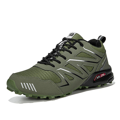 Men Waterproof Hiking Shoes Non-Slip Hunting Boots Outdoor Tactical Training Sports Shoes Men Walking Hiking Travel Shoes