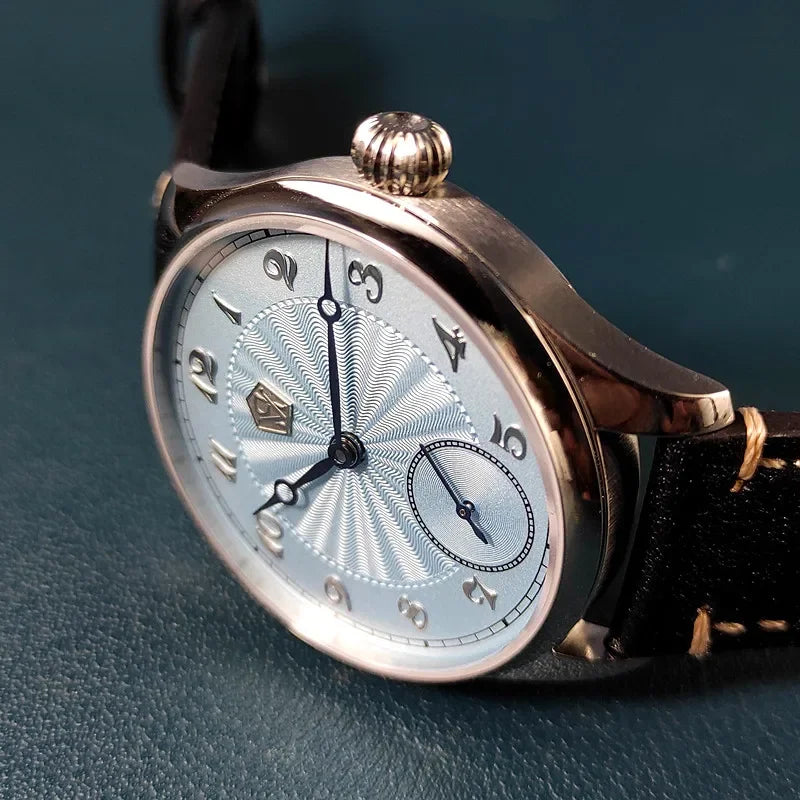 Men's manual mechanical watch for Seagull ST3621 vintage micro rotor watch stainless steel waterproof men wristwatches Dropshipp