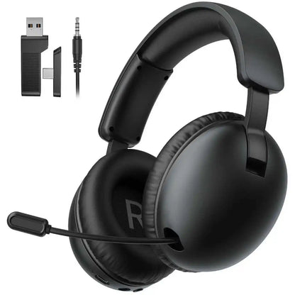 Acincai BL500 Wireless Gaming Headset with Mic for PS5,PS4,PC,Bluetooth Gaming Headphones and microphone