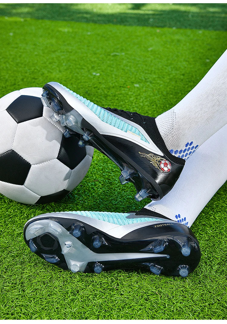 Zapatillas de fútbol profesionales para hombre, nuevas, de alta calidad, rápidas, con tacos para césped artificial, botas profesionales para campo de fútbol, zapatilla baja