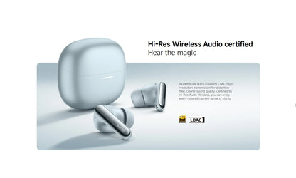 New Xiaomi Redmi Buds 8 Pro Global Version TWS Earphone Buletooth 5.4 AI Clear Call 3 MIC 55dB Active Noise Cancellation Earbuds