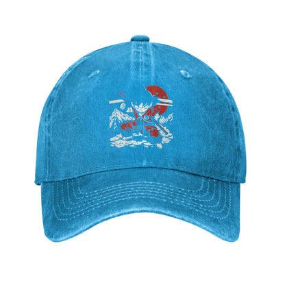 Kid Goku with Power Pole Dragon Ball Baseball Cap Distressed Denim Snapback Hat Men Women Outdoor Summer Adjustable Hats Cap